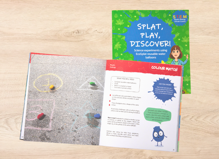 Splat, Play, Discover! Experiment and Activity Book