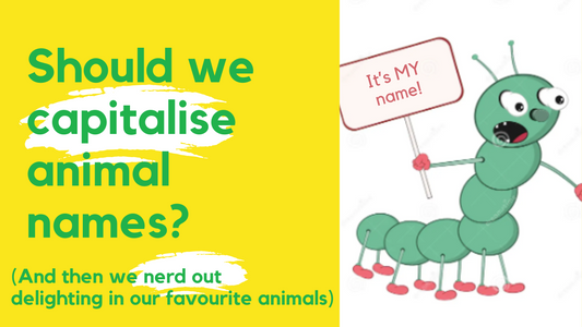 Should we capitalise animal names?