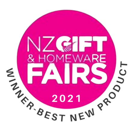Logo of NZ Gift and Homeware Fairs 2021. Winner - Best new product