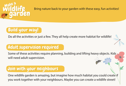 Make a Wildlife Garden